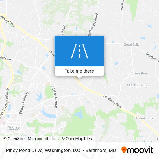 Mapa de Piney Pond Drive