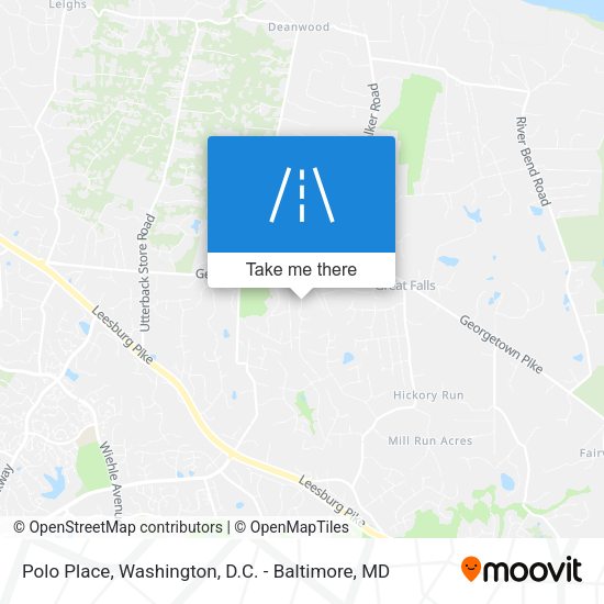 Polo Place map