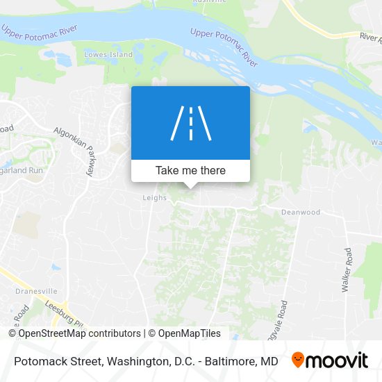 Potomack Street map