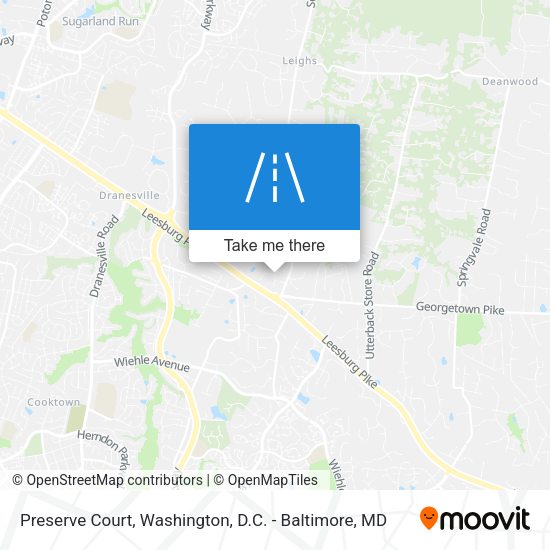 Preserve Court map