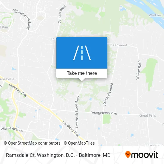 Ramsdale Ct map