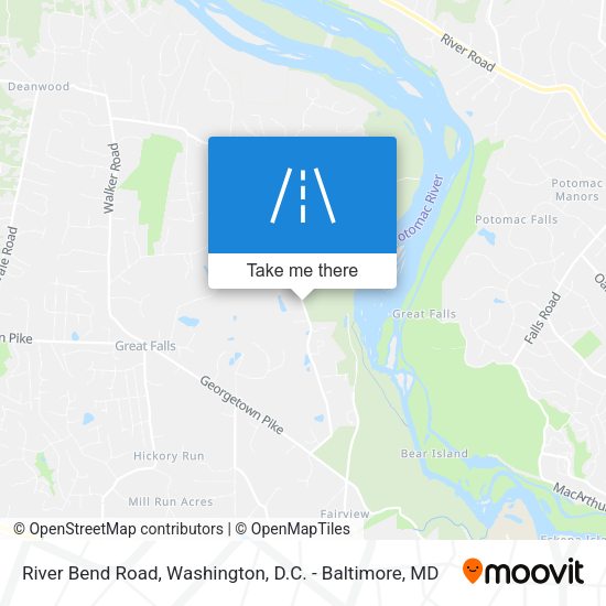 Mapa de River Bend Road