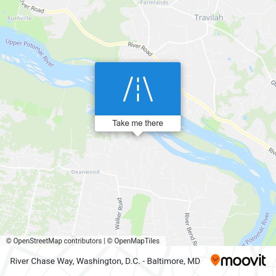 Mapa de River Chase Way