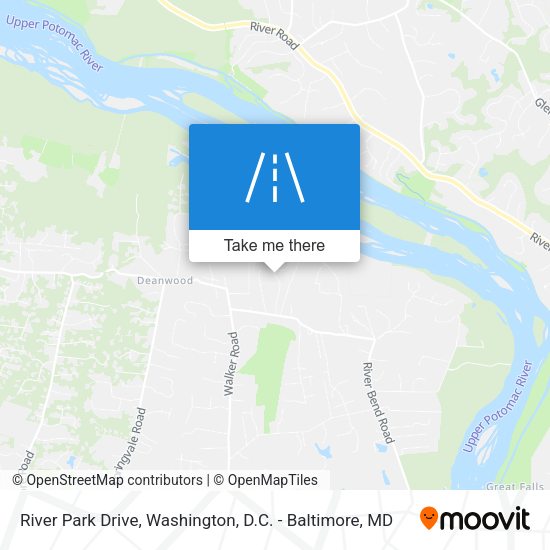 River Park Drive map