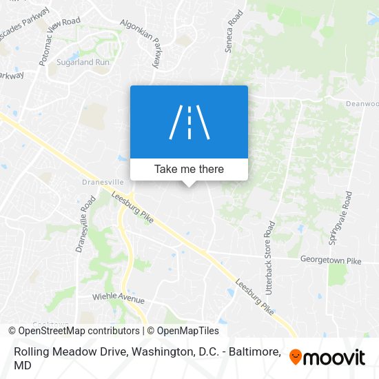 Mapa de Rolling Meadow Drive