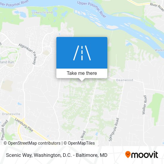 Scenic Way map