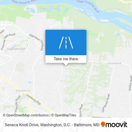 Seneca Knoll Drive map