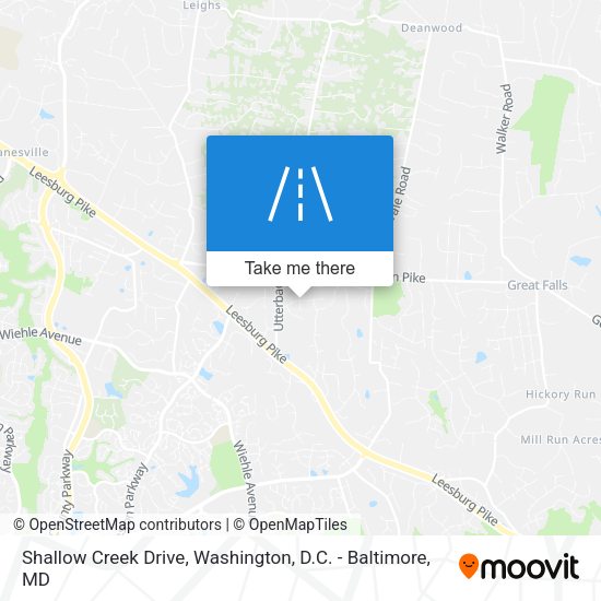 Shallow Creek Drive map