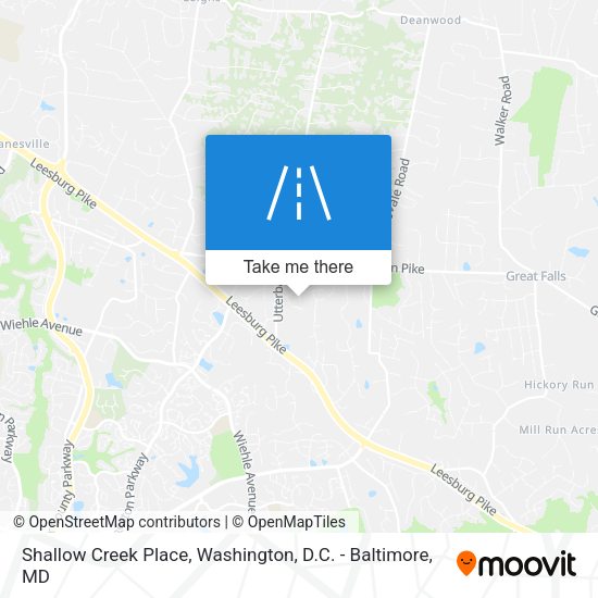 Mapa de Shallow Creek Place