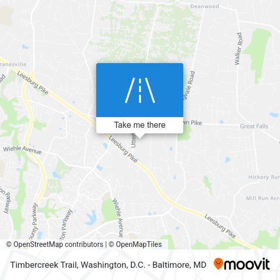 Timbercreek Trail map