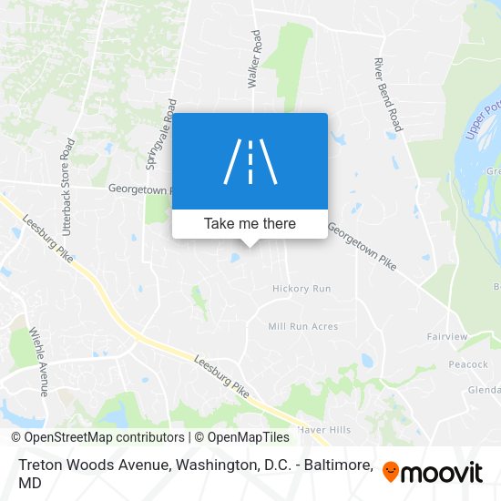 Mapa de Treton Woods Avenue