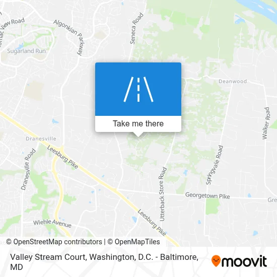 Valley Stream Court map