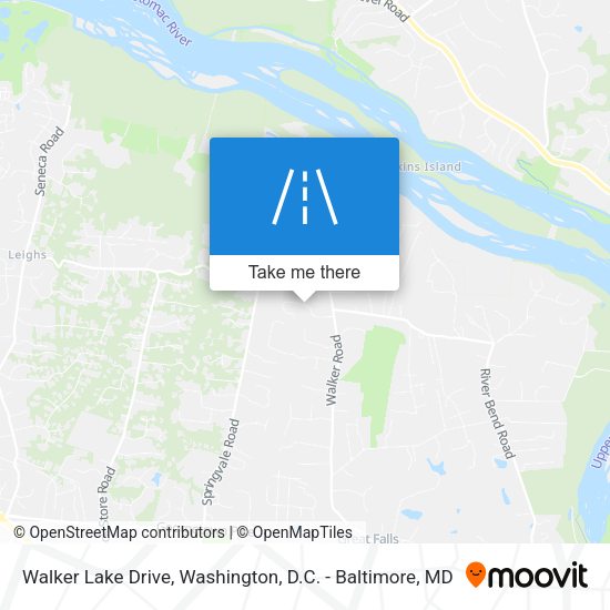 Walker Lake Drive map