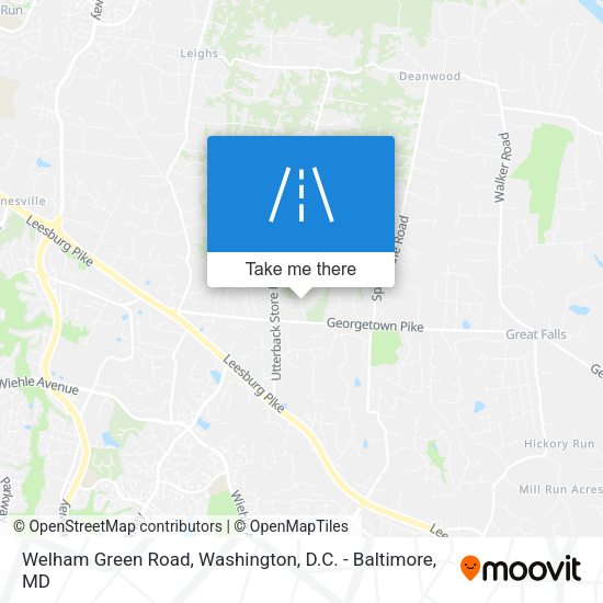 Mapa de Welham Green Road