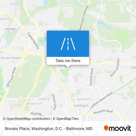Mapa de Brooks Place