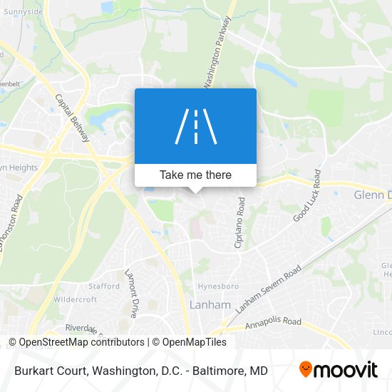Burkart Court map