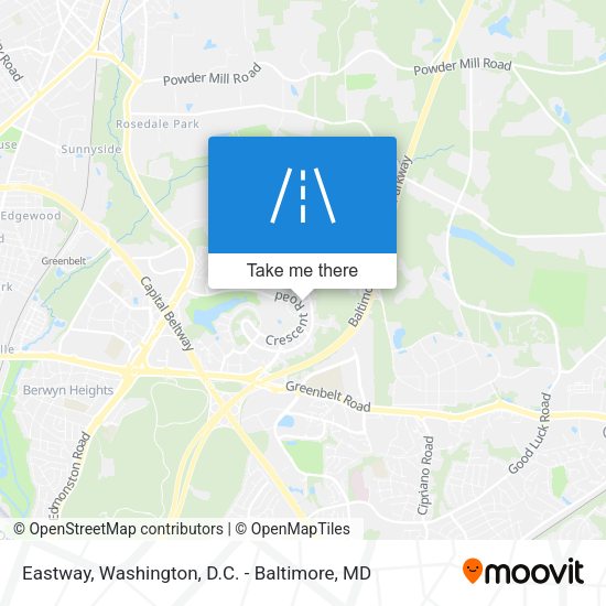 Eastway map