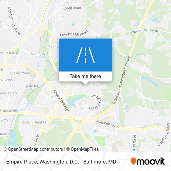 Mapa de Empire Place