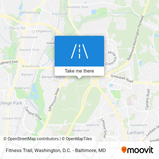Fitness Trail map