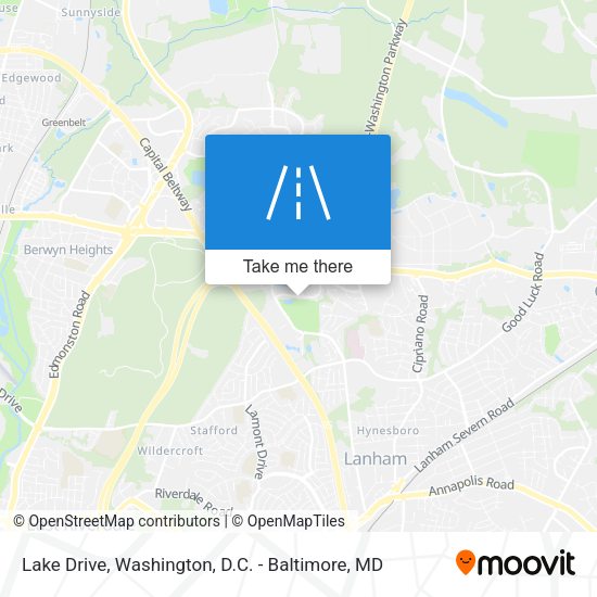 Mapa de Lake Drive