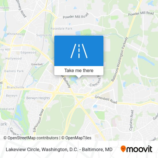 Mapa de Lakeview Circle