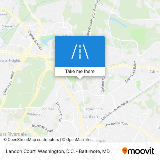 Landon Court map