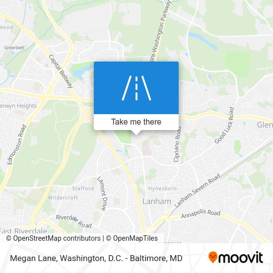 Megan Lane map