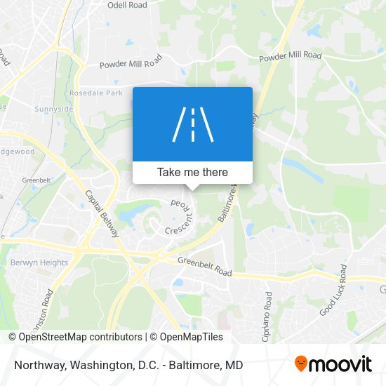 Northway map