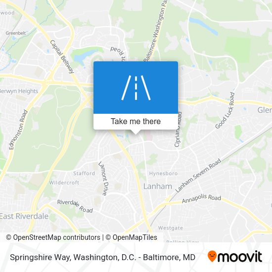 Springshire Way map