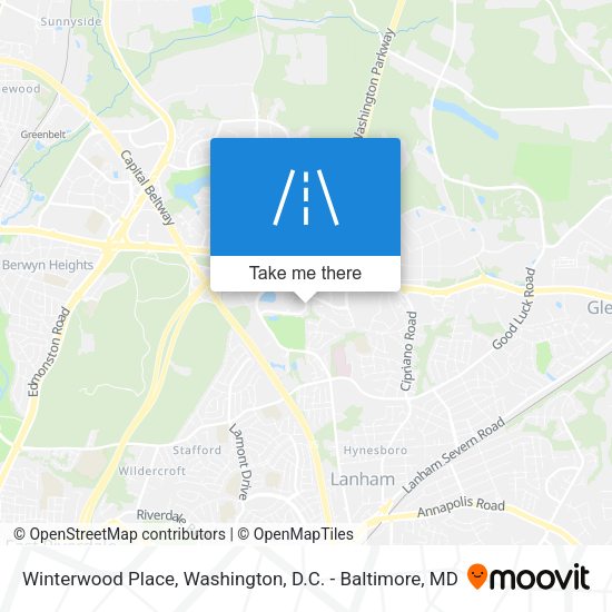 Winterwood Place map