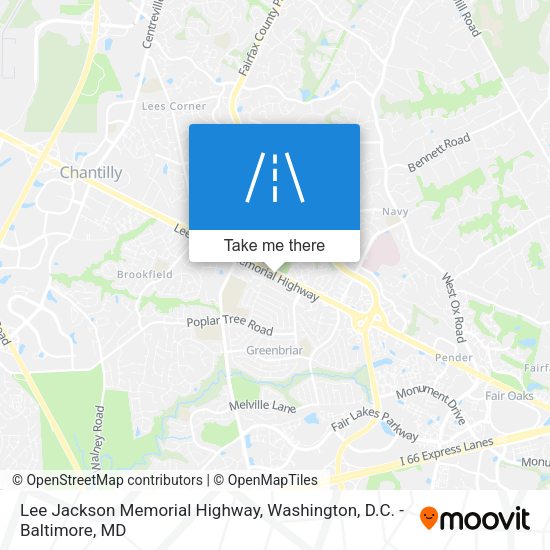Mapa de Lee Jackson Memorial Highway