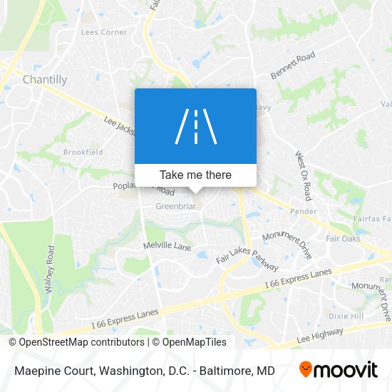 Maepine Court map