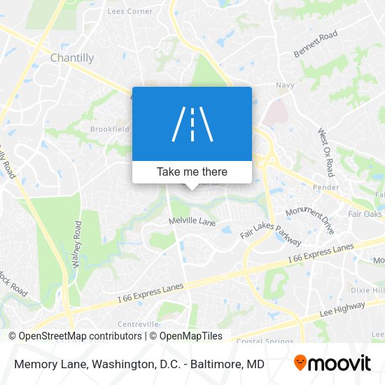 Memory Lane map