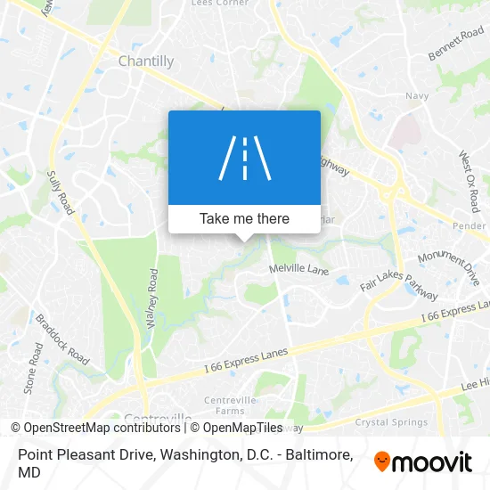 Point Pleasant Drive map