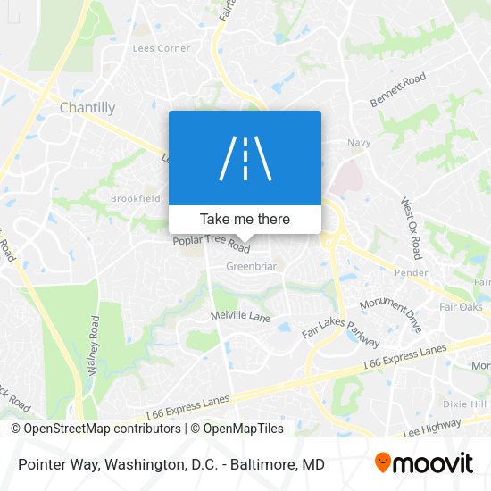 Pointer Way map