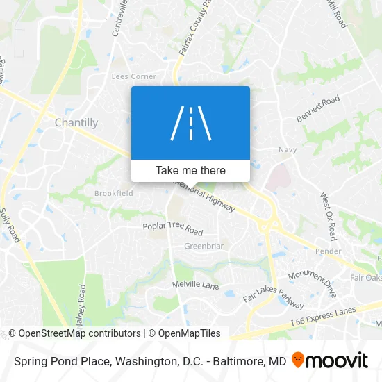 Spring Pond Place map