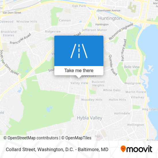 Collard Street map