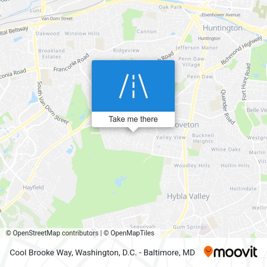 Mapa de Cool Brooke Way