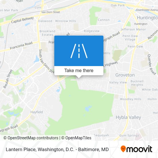Lantern Place map