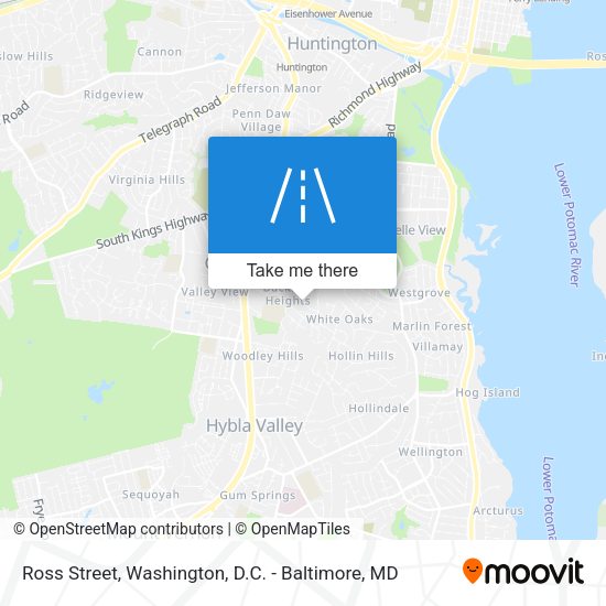 Ross Street map