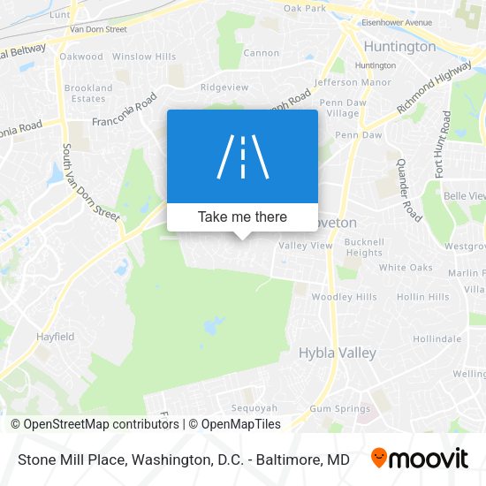 Mapa de Stone Mill Place