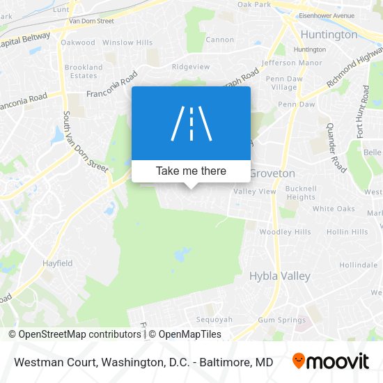 Westman Court map