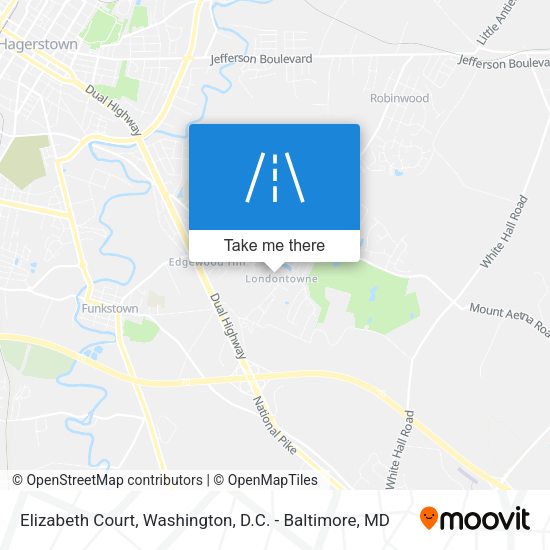 Mapa de Elizabeth Court