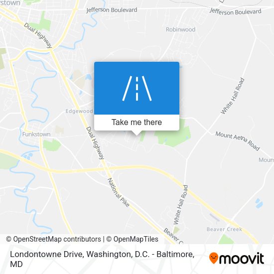Londontowne Drive map