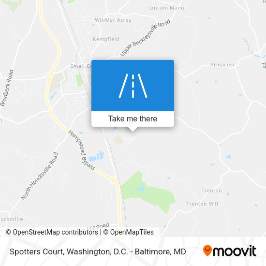 Spotters Court map