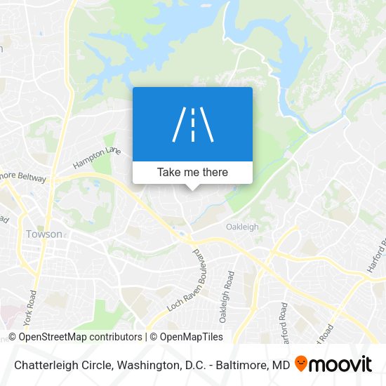 Mapa de Chatterleigh Circle