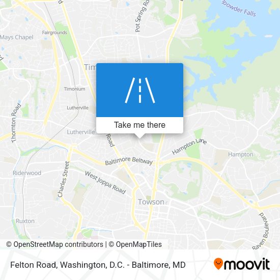 Mapa de Felton Road