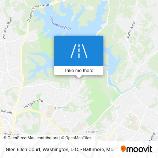 Glen Ellen Court map