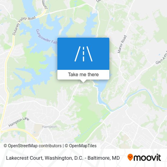 Mapa de Lakecrest Court