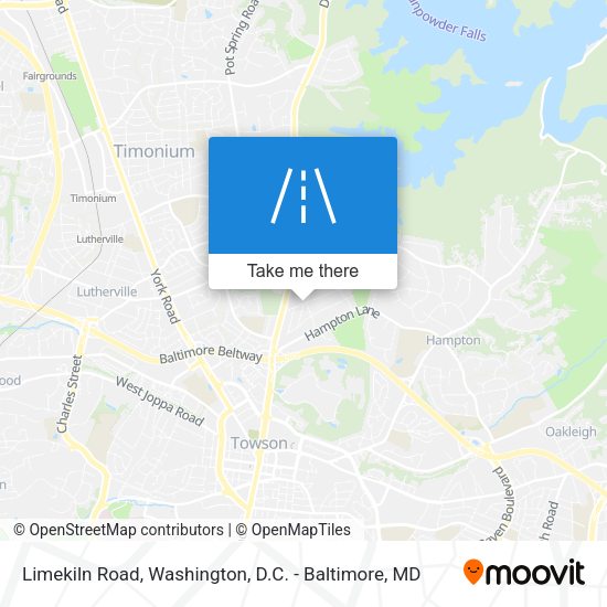 Limekiln Road map